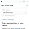Start up your Mac in safe mode - Apple Support